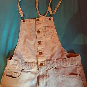 Overalls light washed